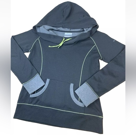 Columbia Women's Bryce Canyon Hoodie Sweatshirt Grey Omni-Wick Size Medium - Picture 7 of 10